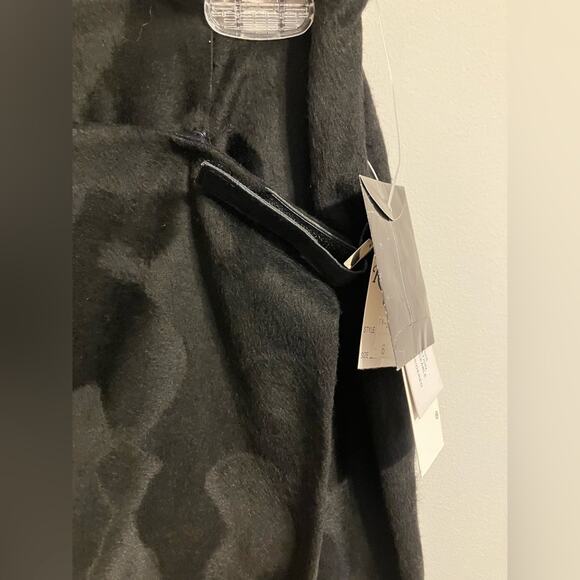 Finity Studio Wrap Front Skirt Black New Womens size 6 secretary classic mobwife - Picture 3 of 10